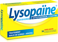 LYSOPAINE Comprimé à sucer 1,5 mg/20 mg, boîte 2 tubes 18
